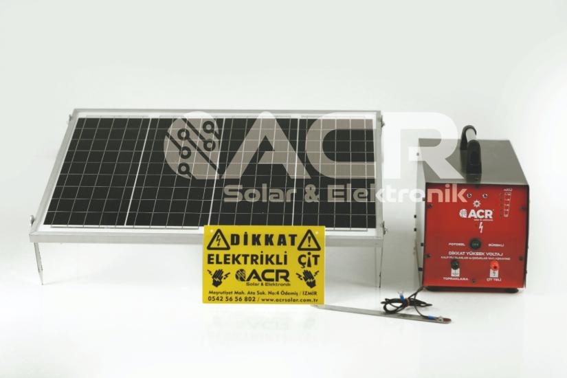 ACR2450 PLUS Güneş Enerjili Elektrikli Çit Sistemi