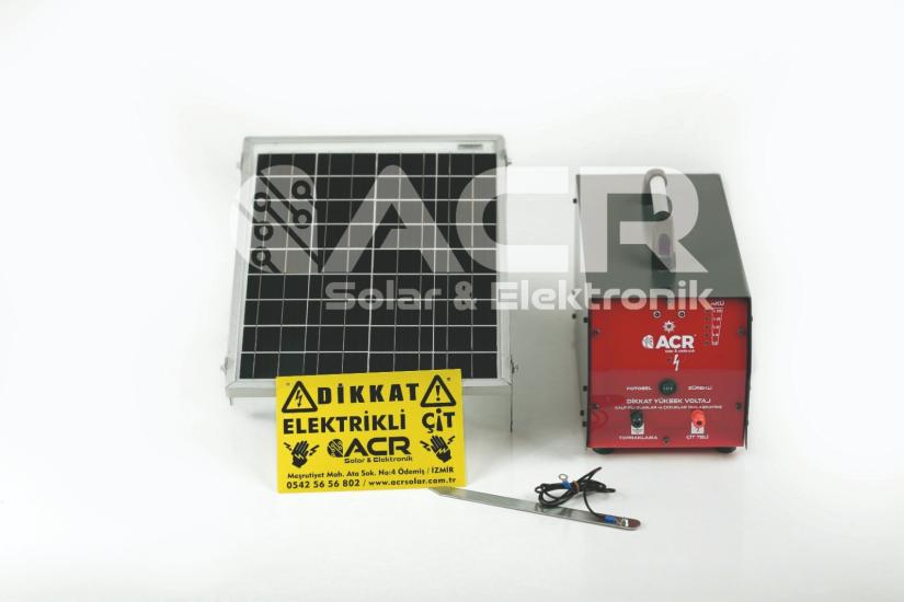 ACR2425 PLUS Güneş Enerjili Elektrikli Çit Sistemi