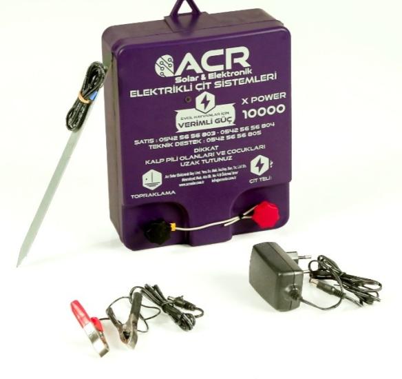 ACR XPOWER 10000 PLUS Elektrizatör TAKIM